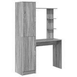 Desk 2 pcs Grey Sonoma 3337286