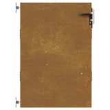 Garden Gate 85x150 cm Corten Steel 153259