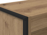 Book Cabinet Artisian Oak 80 x 30 x 86.5 cm Engineered Wood 886413