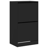 Shoe Cabinet Black Engineered wood 60x42x108 cm Shoe Cabinet 3214386