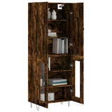 Highboard Smoked Oak 69.5x34x180 cm Engineered Wood 3198070