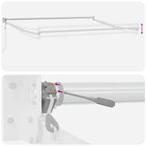 Automatic Retractable Awning Brown 300x250 cm 3215708