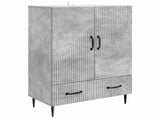 Sideboard Concrete Grey 66 x 34.5 x 95 cm Engineered Wood 894898