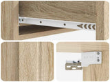 Wall-Mounted Side Table Sonoma Oak 87.5 x 34.5 x 17 cm 898327