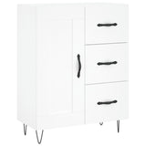 Highboard White 69.5x34x180 cm Engineered Wood 3190013