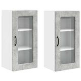 Dishwasher Panel Kalmar 2 pcs Concrete Grey 40 x 31 x 80 cm 884641
