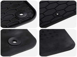 Car Mat 4 pcs Black suitable for VW T-CROSS 2019- Rubber 42029077