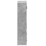 Highboard Concrete Grey Engineered Wood 3185387