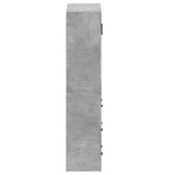 Highboard Concrete Grey Engineered Wood 3185387