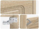 Wall-Mounted Shoe Cabinet UTRECHT 71 x 17 x 86 cm Sonoma Oak 897737