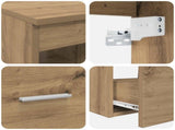 Bathroom Furniture Set 2 pcs Artisan Oak Engineered Wood 3403927