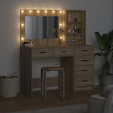 Dressing Table Brown 78.5 x 41 x 135 cm Engineered wood 3334193