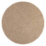 Rug ZIZUR 120 cm Jute Look Indoor and Outdoor 364836