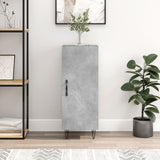 Sideboard Concrete Grey 34.5x34x90 cm Engineered Wood 828536
