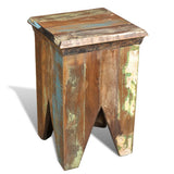 Stool Solid Reclaimed Wood 240951