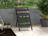 5-Tier Vertical Raised Garden Planter with 5 Container Boxes, Outdoor Plant Stand for Vegetable T3398P317701