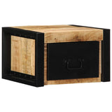 Bedside Cabinet 40x35x25 cm Solid Rough Wood Mango 4015945