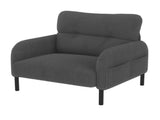 GOMYWAY corduroy fabric, comfortable monochrome single person wide seat chair, suitable for living W2678P422249