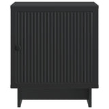 Bedside Cabinet 2 pcs Black 43 x 34.5 x 50 cm Engineered Wood 893878