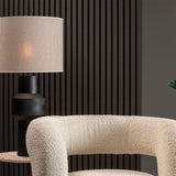 ZNTS WallArt Aku Acoustic Wall Panels Ash Oak 4 pcs 447598
