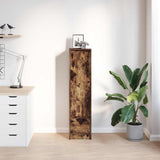 Highboard Smoked Oak 29.5x34x119.5 cm Engineered Wood 861656