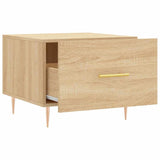 Coffee Tables 2 pcs Sonoma Oak 50x50x40 cm Engineered Wood 829371