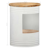 Coffee Table 43x55 cm Solid Mango Wood 287488