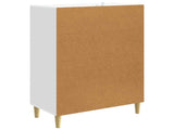 Sideboard White 66 x 34.5 x 95 cm Engineered Wood 895125