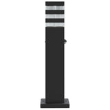 Outdoor Floor Lamps with Sensors 3pcs Black 50 cm Aluminium 4006400