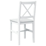 5 Piece Dining Set White 240883