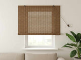 Roller Blind Brown 130 x 160 cm Bamboo 42039774