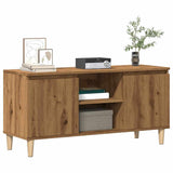 ZNTS TV Cabinet Artisan Oak 102x35x50 cm Engineered Wood 856429