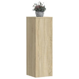 Plant Stand Sonoma Oak 33x33x100 cm Engineered Wood 852953
