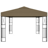 Gazebo 3x4 m Taupe Fabric 312270