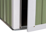 Metal Outdoor Storage Shed, Garden Tool House Cabinet -5' x 3' Green-AS 92042895