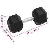 Dumbbells 2 pcs 25 kg Total Cast Iron 93605