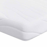Mattress White 200 x 200 cm Gel-Infused Foam 4106321