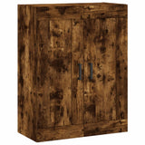 Highboard Smoked Oak 69.5x34x180 cm Engineered Wood 3199686