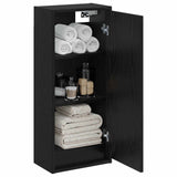 Wall-mounted Sink Vanity Black Oak 35 x 20 x 81 cm 890761