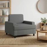 Armchair Dark Grey Fabric 42043455