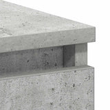 Desk Concrete Grey 90x45x76 cm Engineered Wood 801377