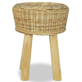 Bar Stool Natural Rattan 244578