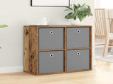 Sideboard with Drawer Old Wood 68.5 x 32 x 67 cm 8000546