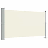 Patio Retractable Side Awning 140 x 300 cm Cream 45191