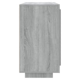 Sideboard Grey Sonoma 80x40x75 cm Engineered Wood 817235