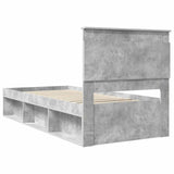 Bed Frame with Headboard Concerte 90 x 200 cm Solid Pine Wood 3410139
