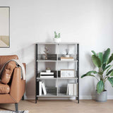 Bookshelf Grey Sonoma 82 x 32 x 112 cm Engineered Wood 883991