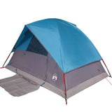 Camping Tent Dome 2-Person Blue Waterproof 94692