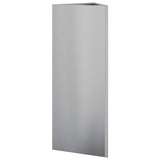 Garden Planter Triangular 30x26x75 cm Galvanized Steel 851153