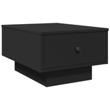 Coffee Table Black 60x45x31 cm Engineered Wood 848081